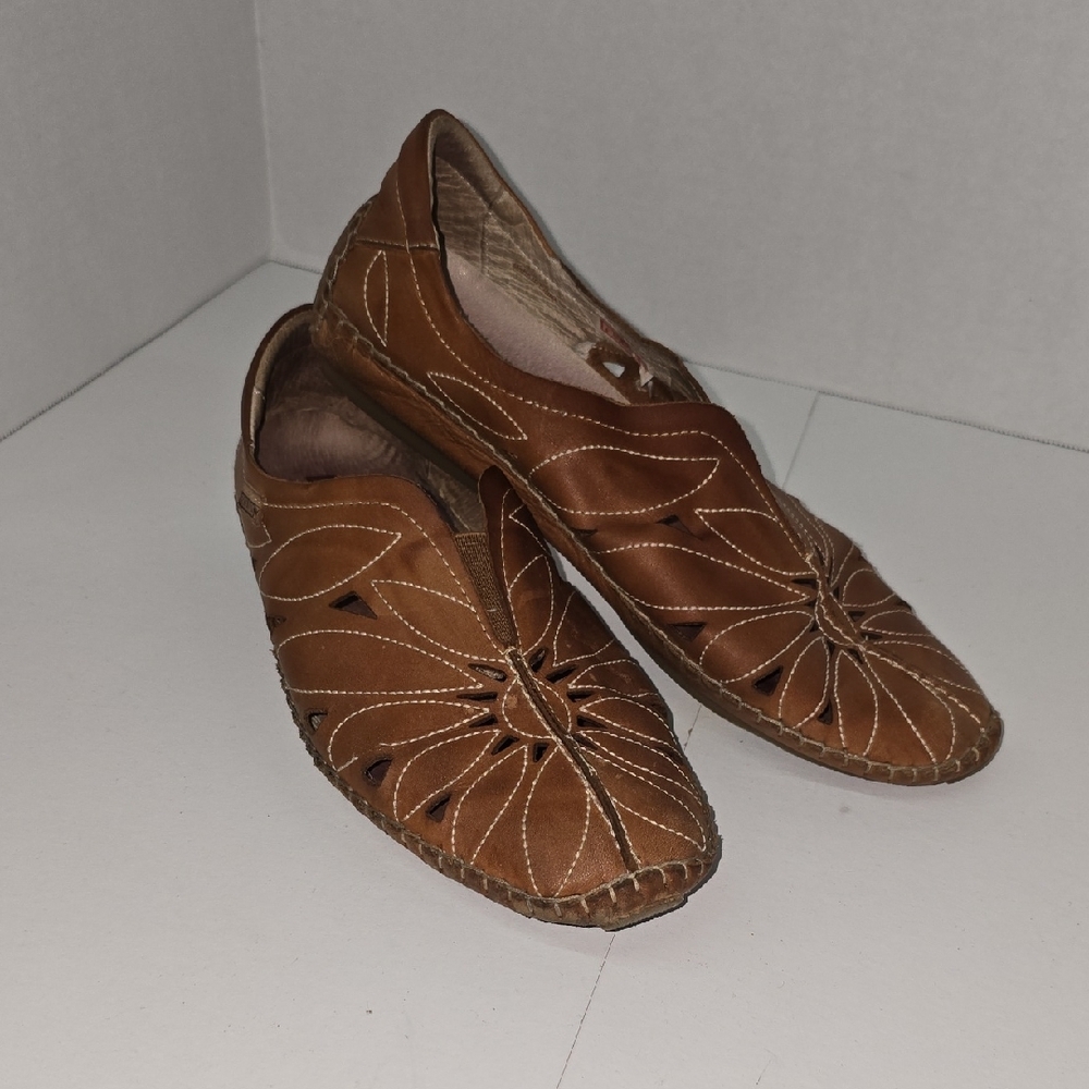 PIKOLINOS Brown Leather Footwear Size 40